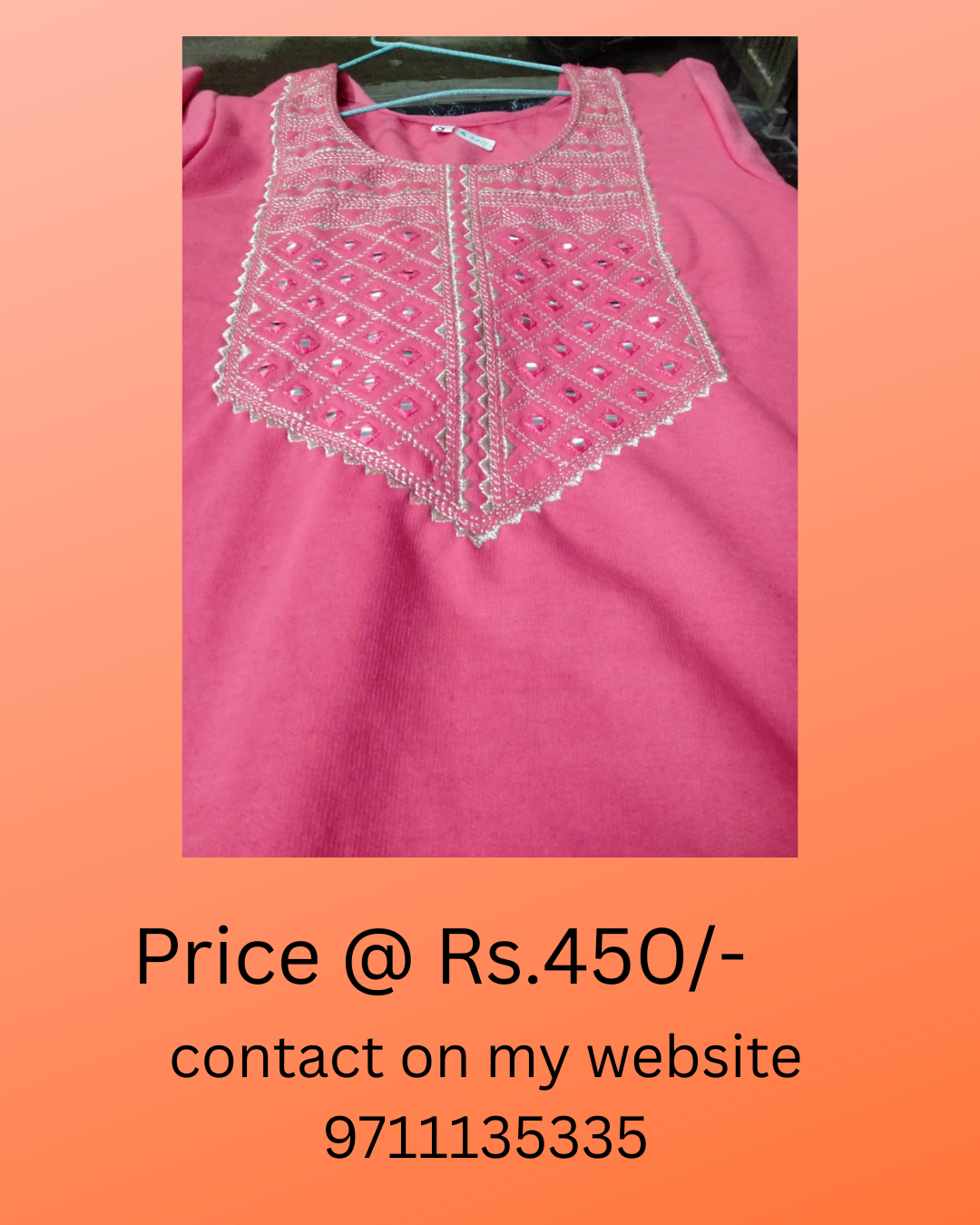 Pink Kurti