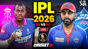 Rajasthan Royals vs Delhi Capitals 2026